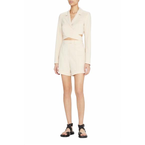 NEW JONATHAN SIMKHAI nella tailoring romper in biscotti - Picture 1 of 3